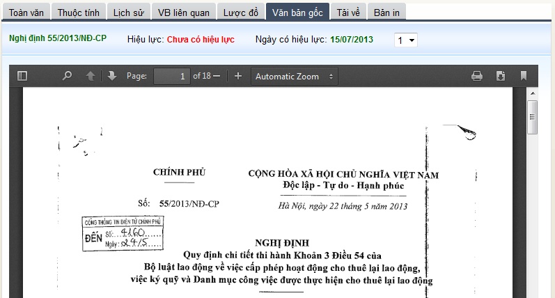 Van ban phap luat - van ban goc