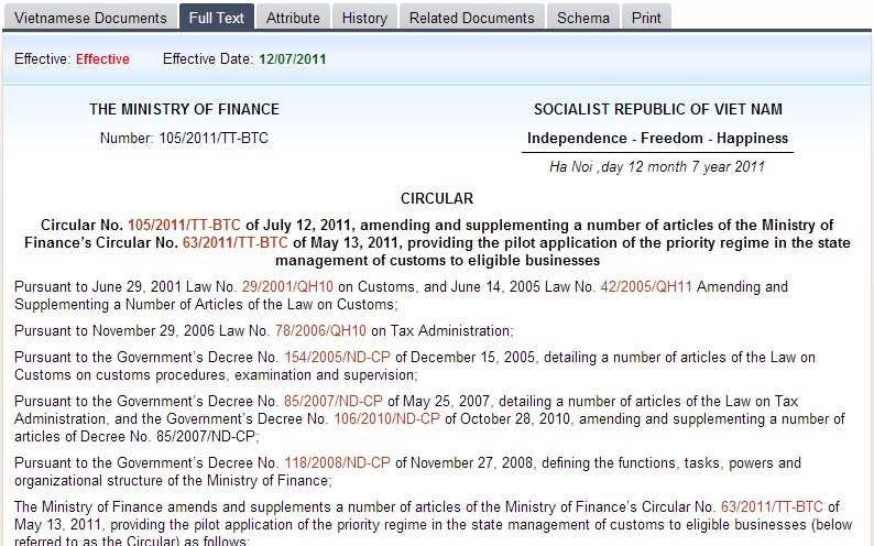 Van ban phap luat - Van ban tieng anh