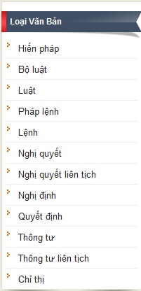 Van ban phap luat - wpLoai van ban