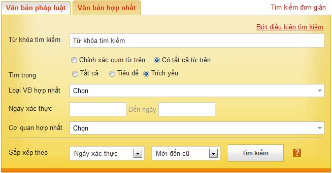 Tim kiem theo nhieu tieu chi 2